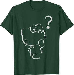 Hello Kitty Question Mark Shirt T-Shirt - T-Shirt | Forest