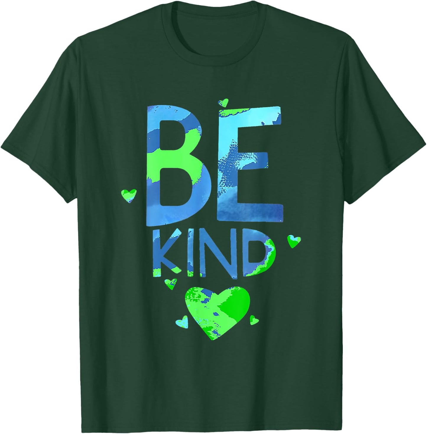 World Kindness Unity Day Anti-bullying Be Nice Kind Earth T-Shirt - T-Shirt | Forest