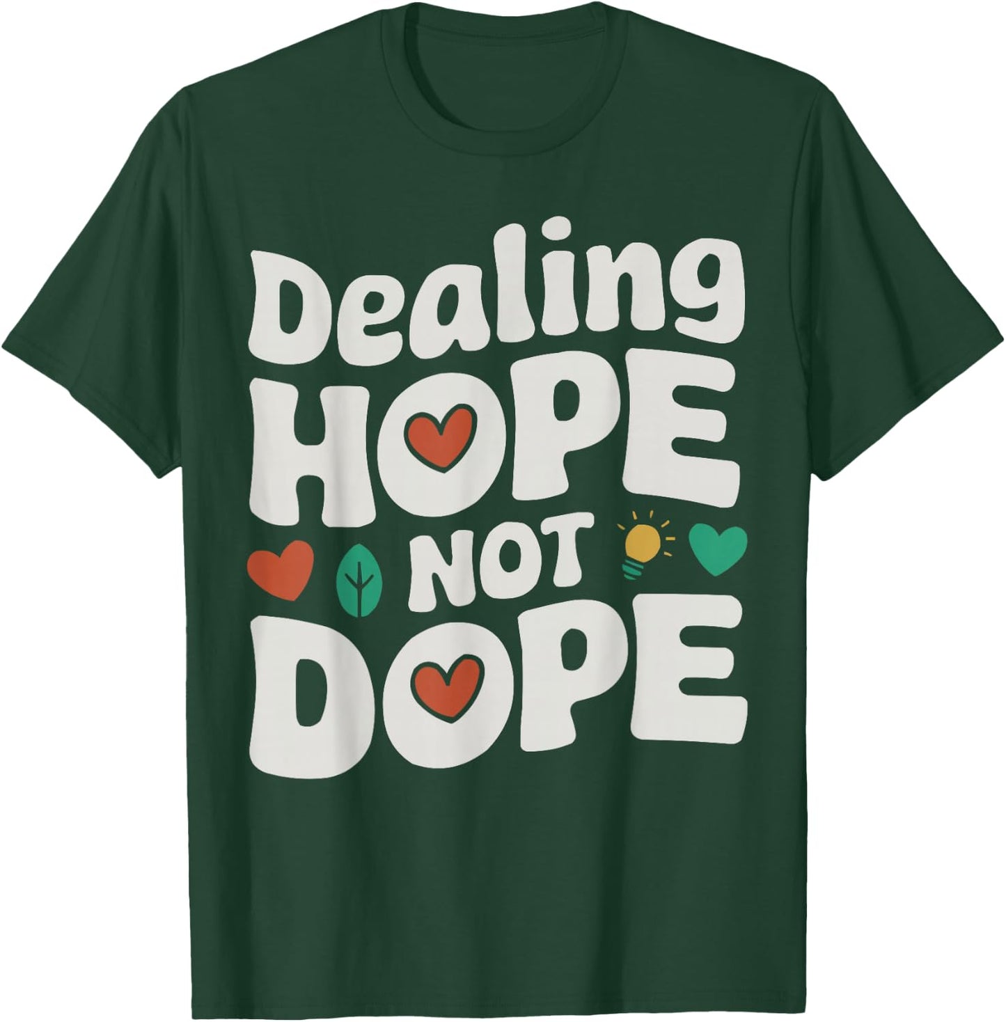 Substance Abuse Counselor Addiction Recovery Job Profession T-Shirt - T-Shirt | Forest