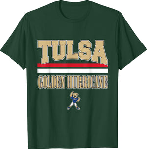 Tulsa Golden Hurricane NCAA | VNPTUL301 T-Shirt - T-Shirt | Forest