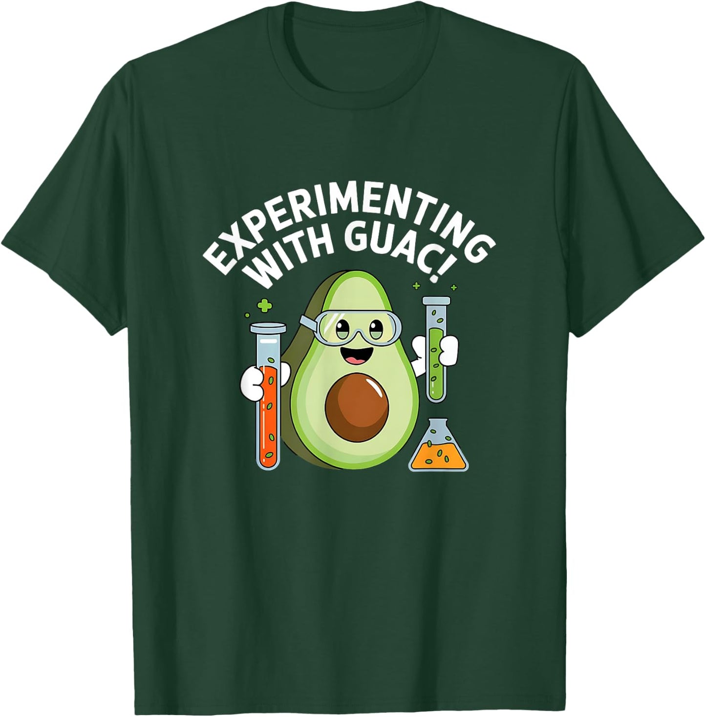 Expérimenter Avec Le Guacamole Scientifique T-Shirt - T-Shirt | Forest