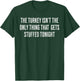 Funny Inappropriate Thanksgiving Adult T-Shirt - T-Shirt | Forest