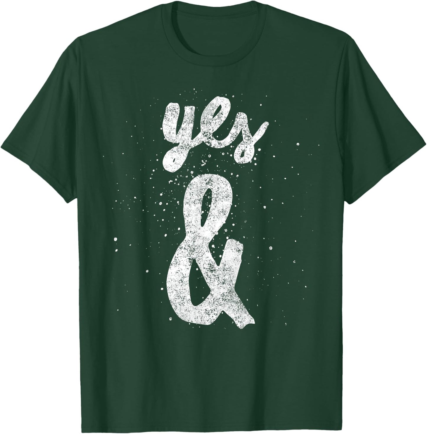 Yes & Improv Rule Gift Improvisation Comedy Actor T-Shirt - T-Shirt | Forest