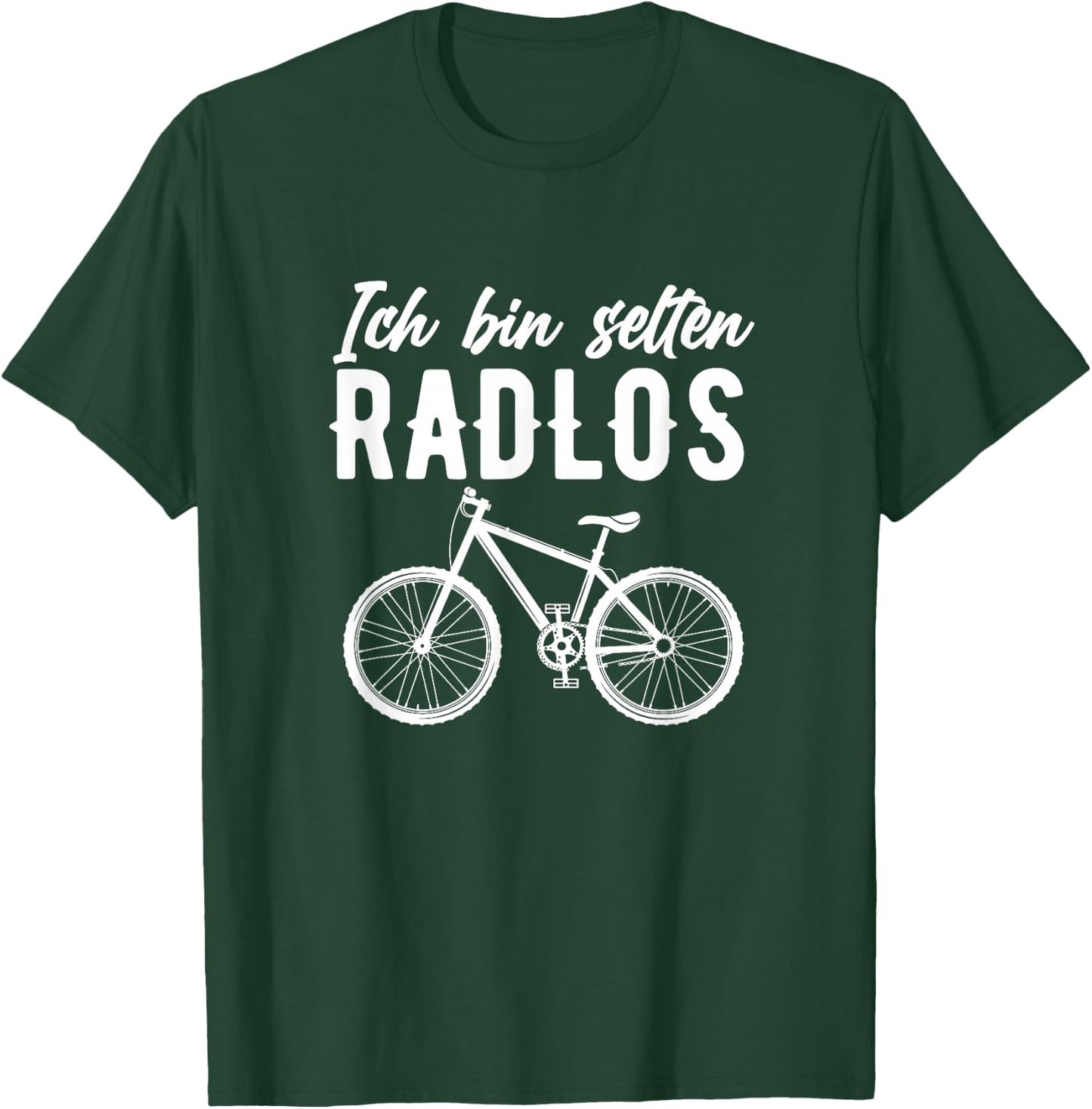 I Am Rare Radlos Rad Funny Bicycle , black T-Shirt - T-Shirt | Forest