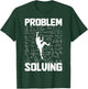 Climbing Bouldering Problem Solving Climber Boulderer T-Shirt - T-Shirt | Forest