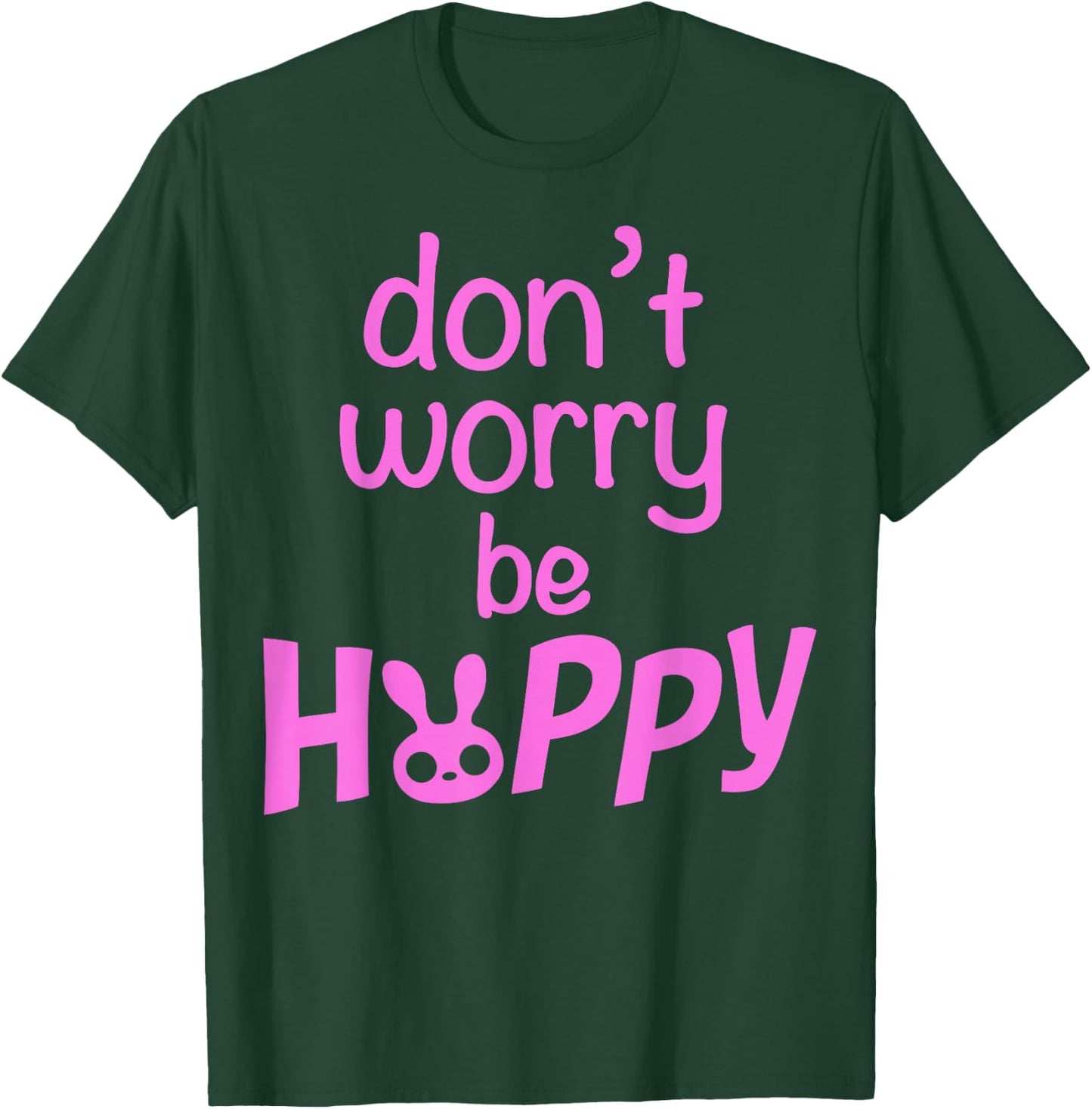 Disney Zootopia 2 Don't Worry Be Hoppy Bunny Silhouette T-Shirt - T-Shirt | Forest