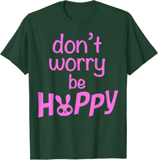 Disney Zootopia 2 Don't Worry Be Hoppy Bunny Silhouette T-Shirt - T-Shirt | Forest