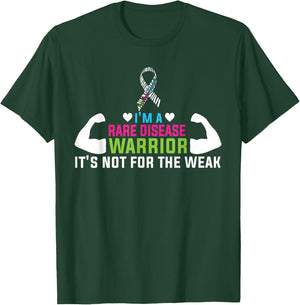 Rare Disease Awareness Day 2026 Rare Genes Zebra Ribbon T-Shirt - T-Shirt | Forest