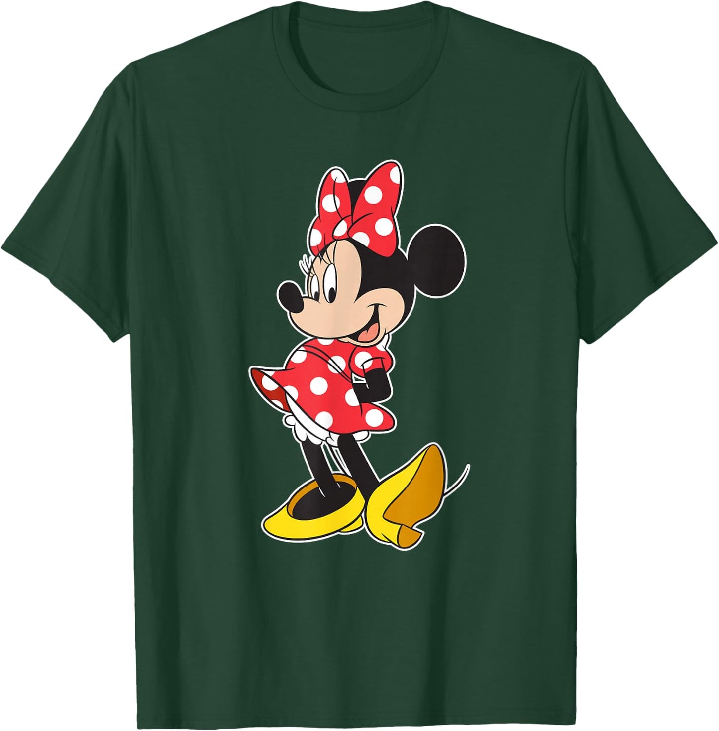 Disney Minnie Mouse Classic Pose Small T-Shirt - T-Shirt | Forest