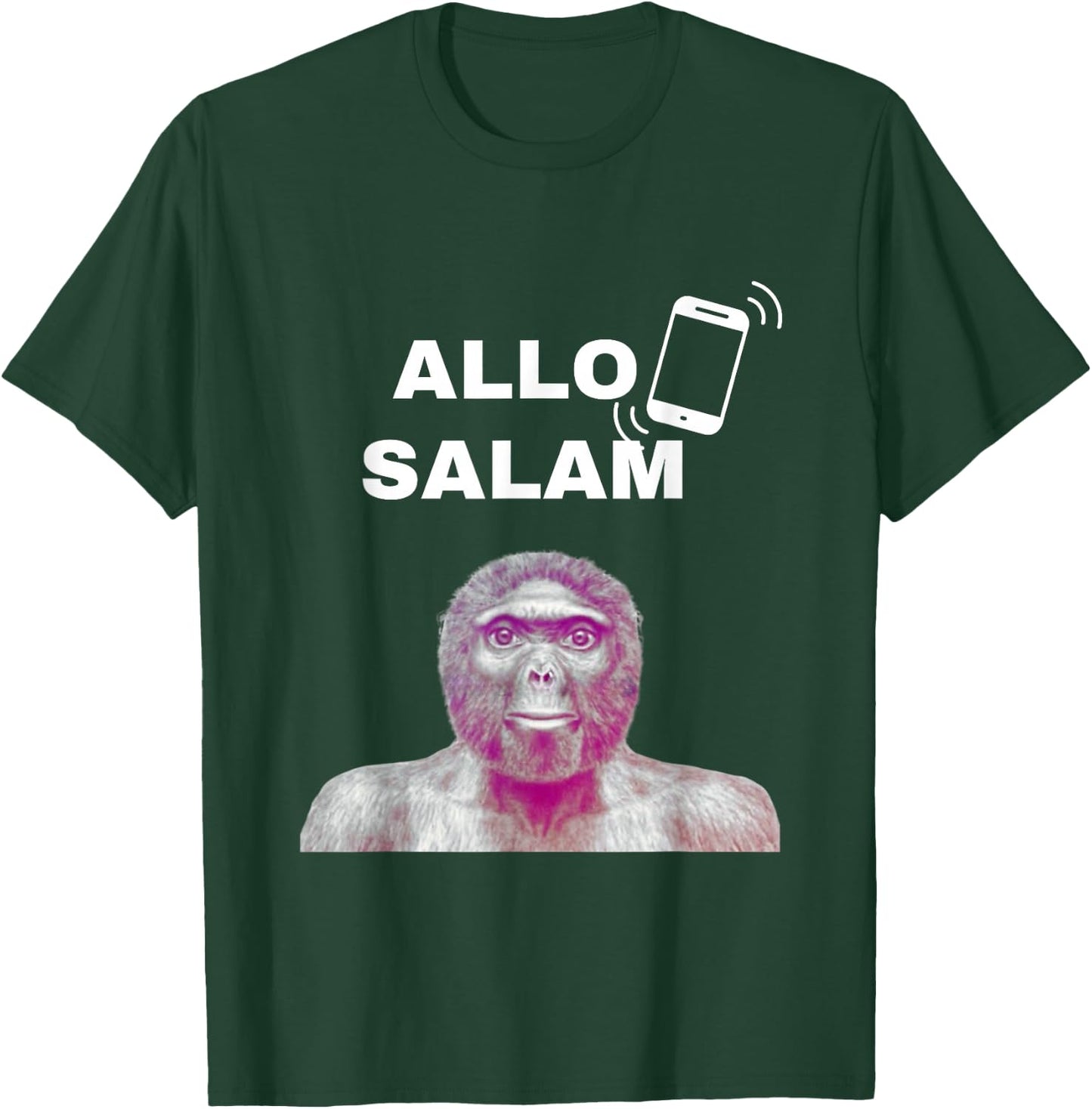 ALLO Salam Basem Sign Meme , Black, S T-Shirt - T-Shirt | Forest