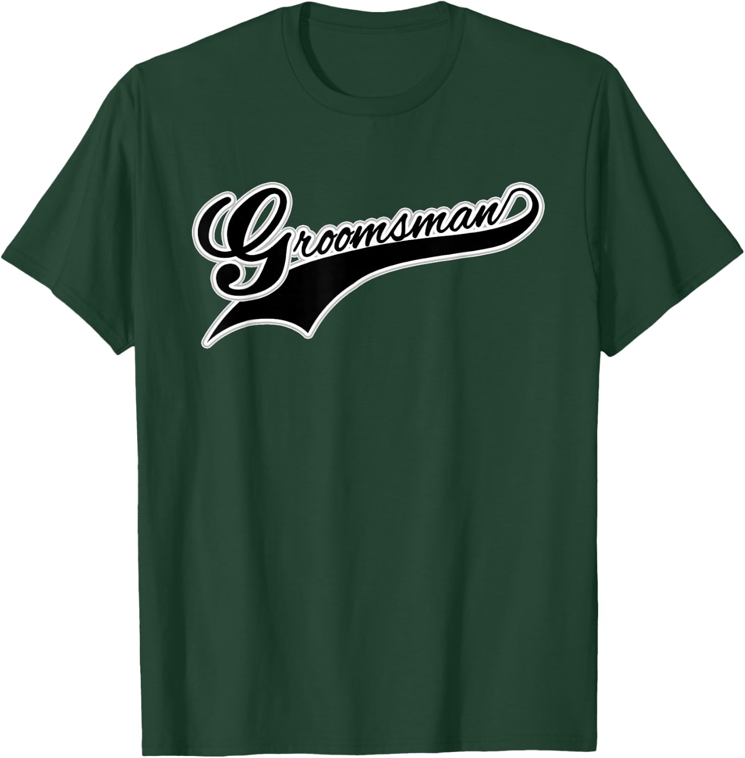 Funny Groomsmen T Shirts, Groomsman Matching Bridal Party T-Shirt - T-Shirt | Forest