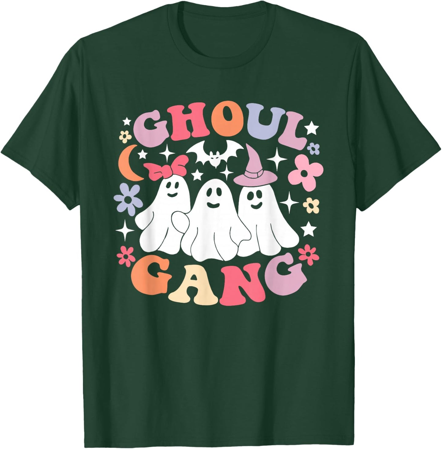 Ghoul Gang Shirt Funny Ghost Halloween Men Women Kids T-Shirt - T-Shirt | Forest
