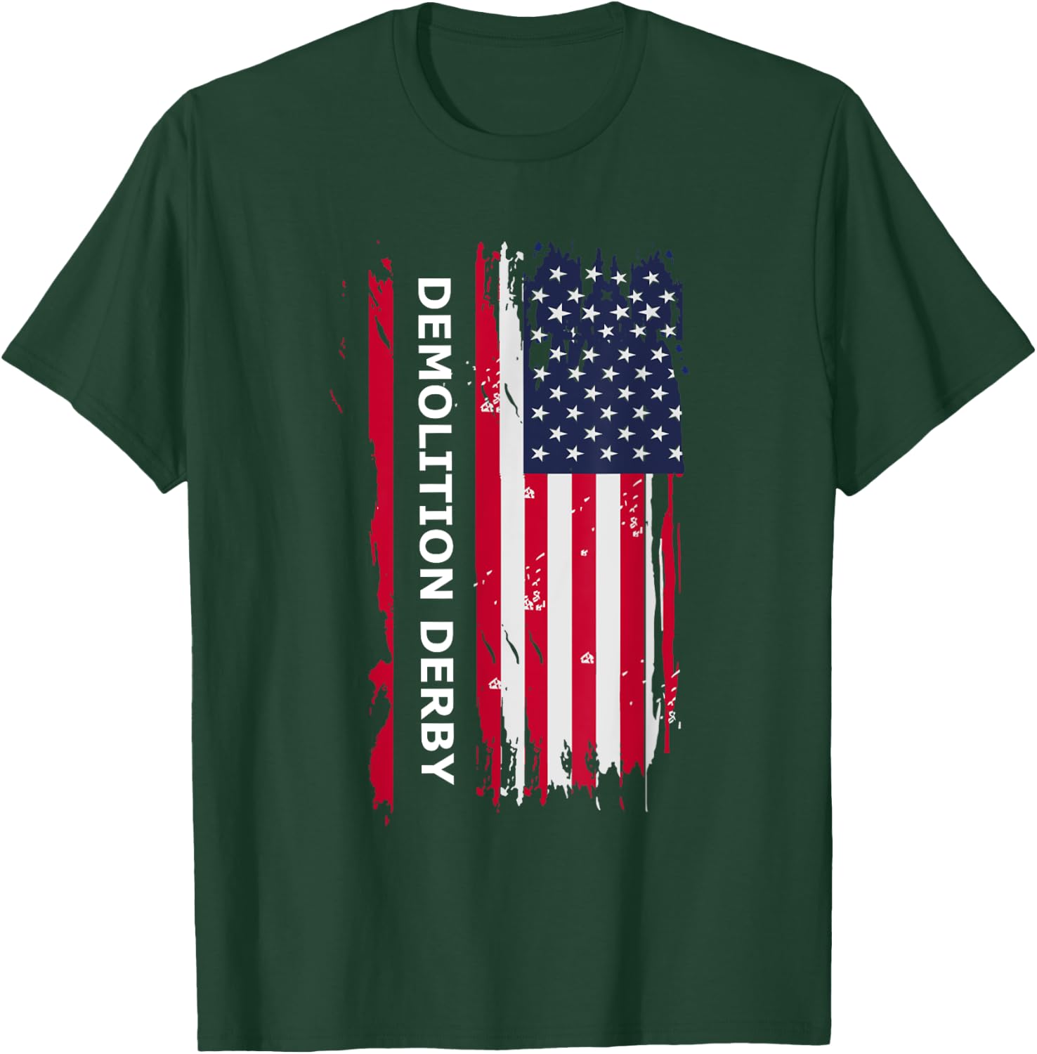Demolition Derby USA T-Shirt - T-Shirt | Forest