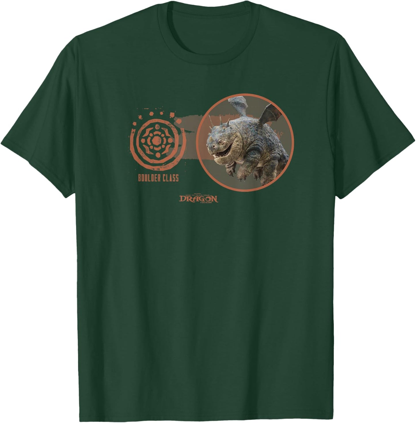 DreamWorks Dragons Gronckle Boulder Class T-Shirt - T-Shirt | Forest