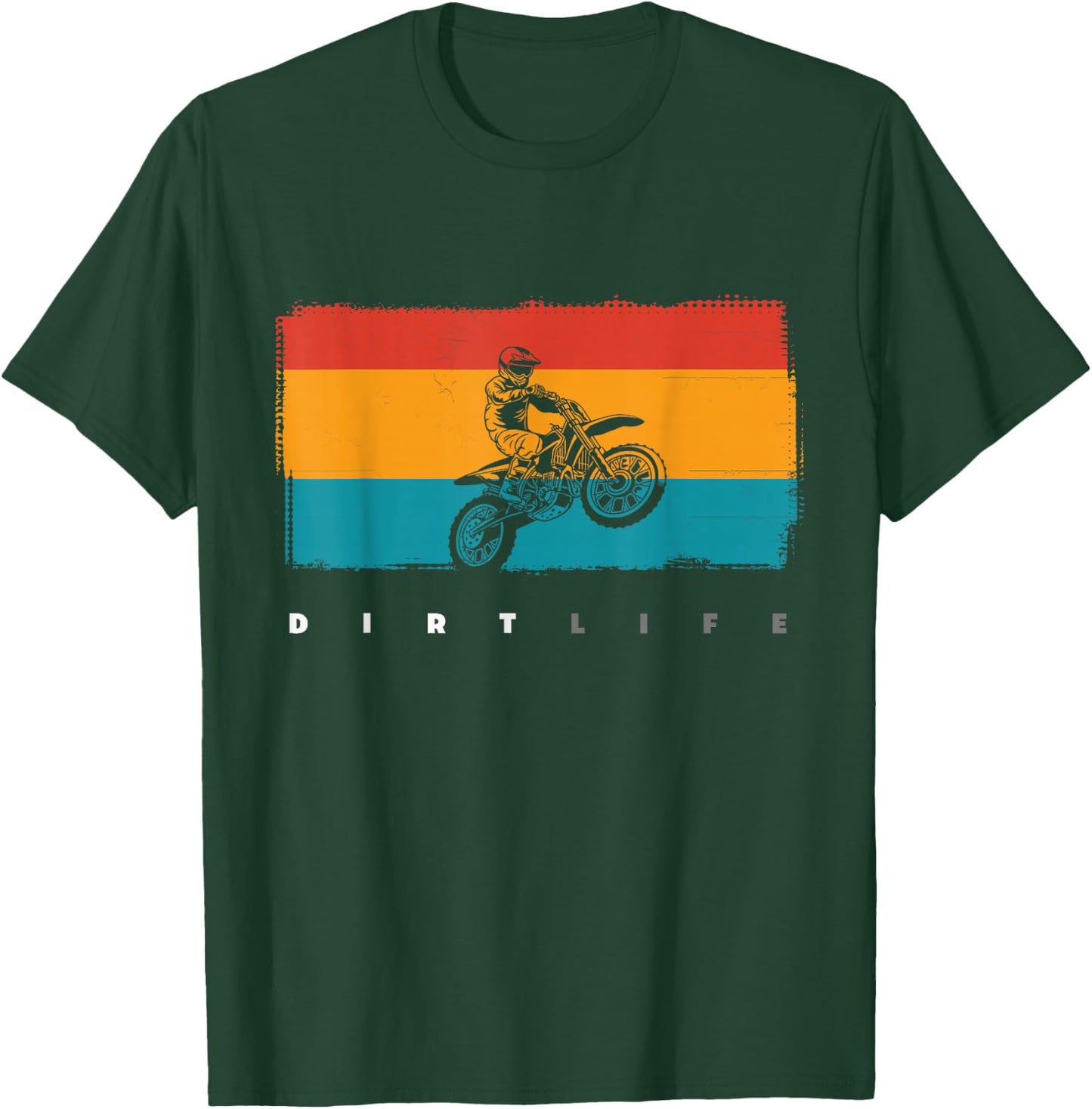 Dirt Bike Motocross T-Shirt - T-Shirt | Forest