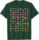 Flags of The World Geography Gifts T-Shirt - T-Shirt | Forest