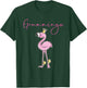 Grammingo Flamingo Grandma Grammie Pink T-Shirt - T-Shirt | Forest