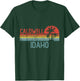 Caldwell Idaho Funny USA City Trip Home Roots T-Shirt - T-Shirt | Forest