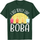 I Just Really Love Boba Japanese Kawaii Anime KIDS Gifts T-Shirt - T-Shirt | Forest