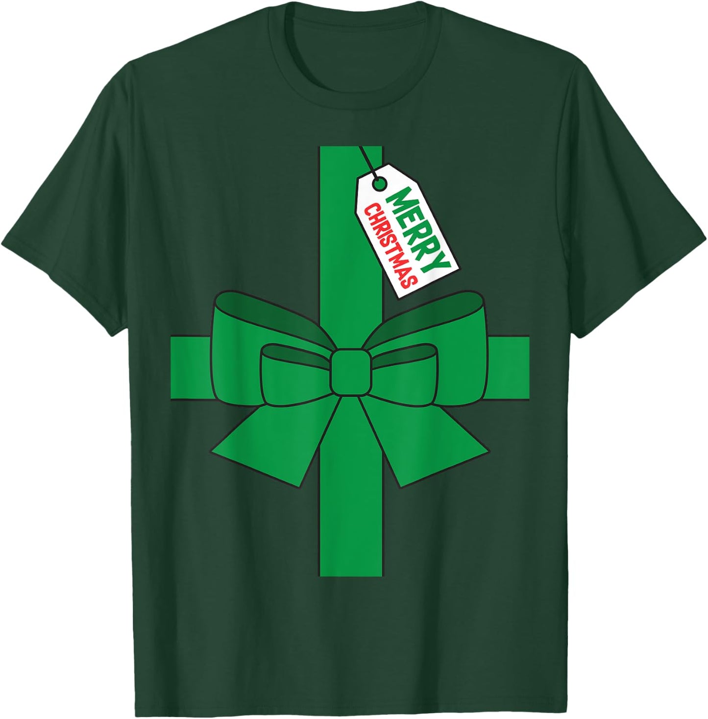 Super Ugly Christmas Funny DIY Costume - Adult, , Red, Small, Short Sleeve T-Shirt - T-Shirt | Forest