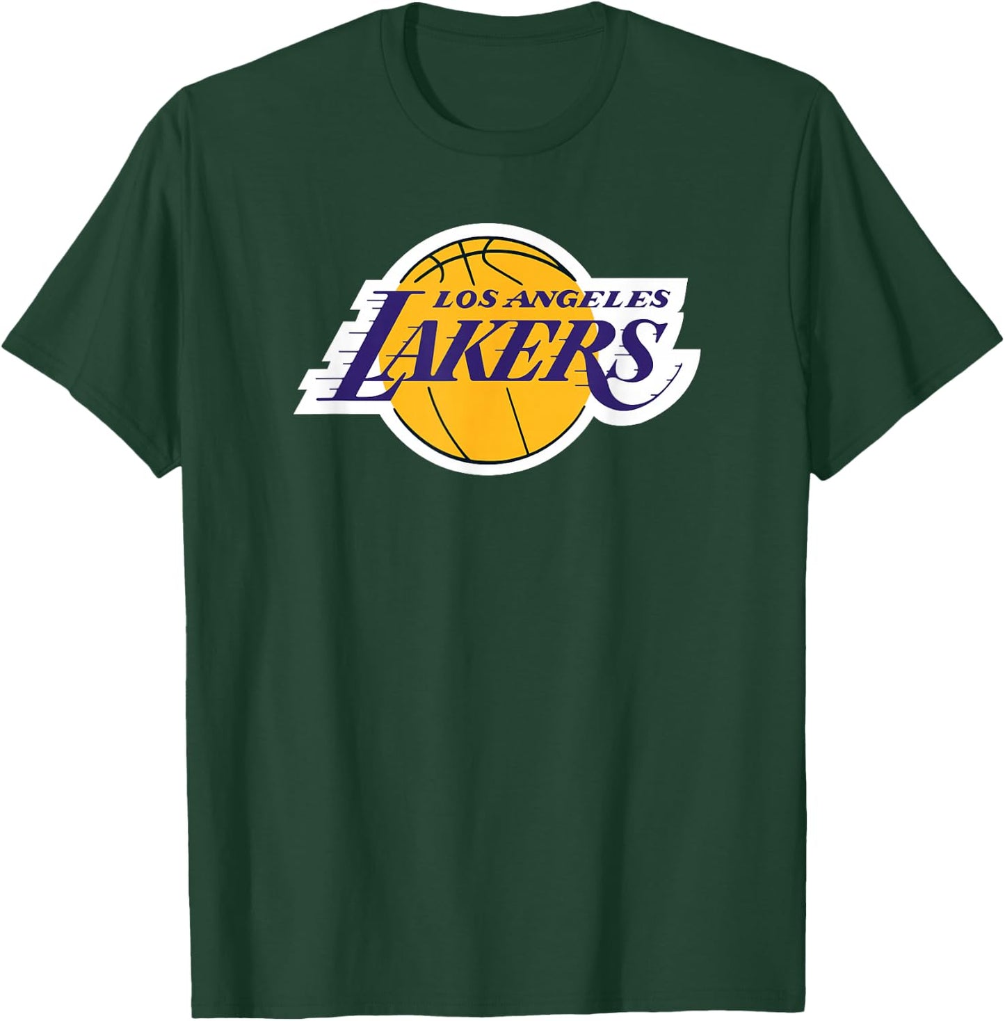 NBA Los Angeles Lakers Offizielles Lizenzprodukt T-Shirt - T-Shirt | Forest