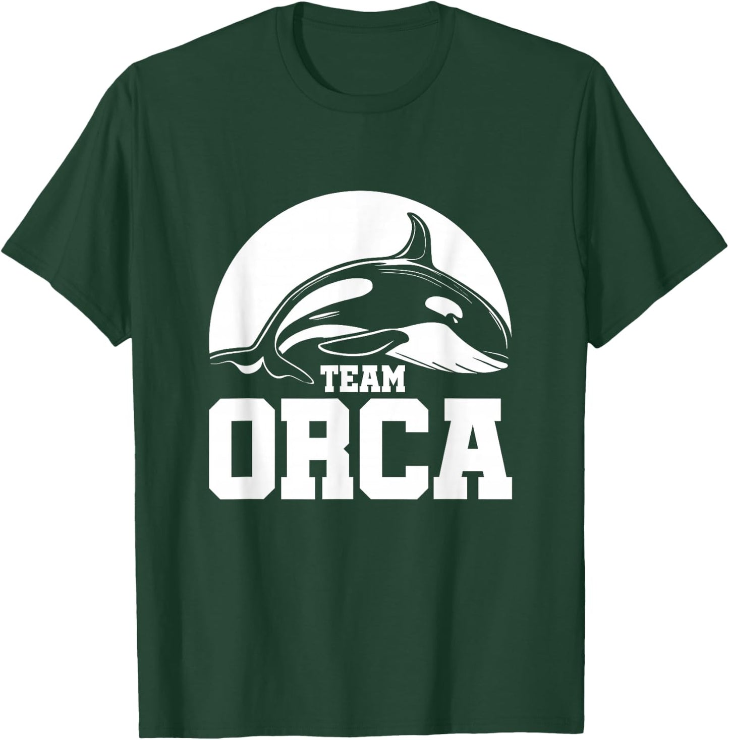 Team Orca Orcas Whale Lover T-Shirt - T-Shirt | Forest
