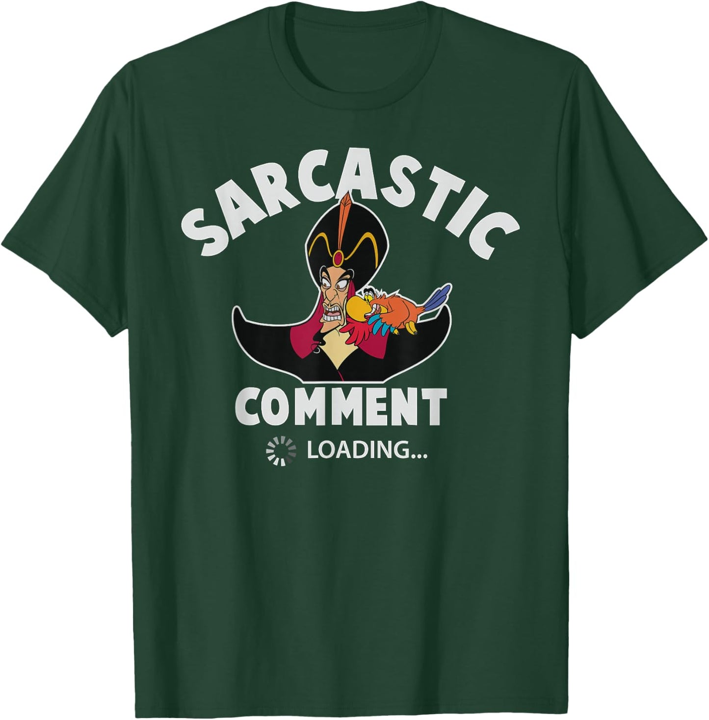Disney - Jafar Sarcastic Comment Loading T-Shirt - T-Shirt | Forest