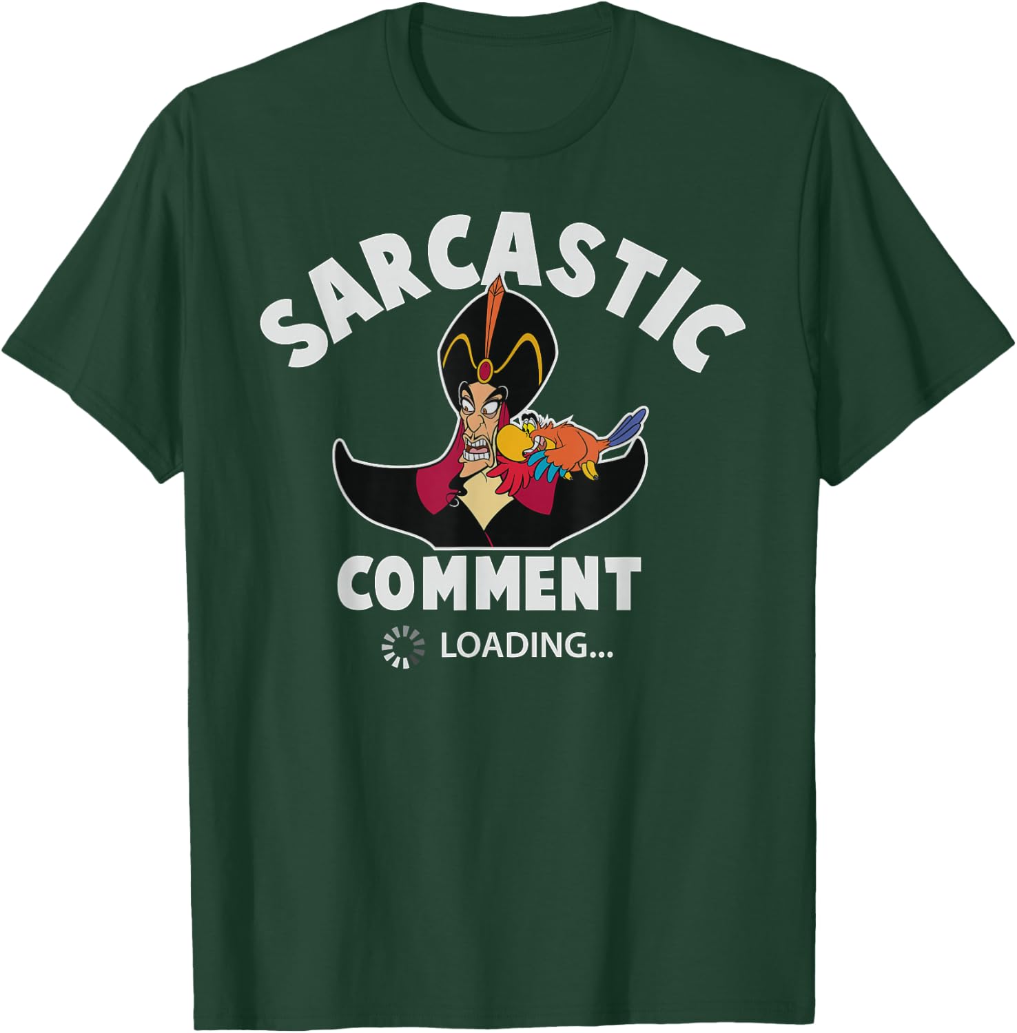 Disney - Jafar Sarcastic Comment Loading T-Shirt - T-Shirt | Forest