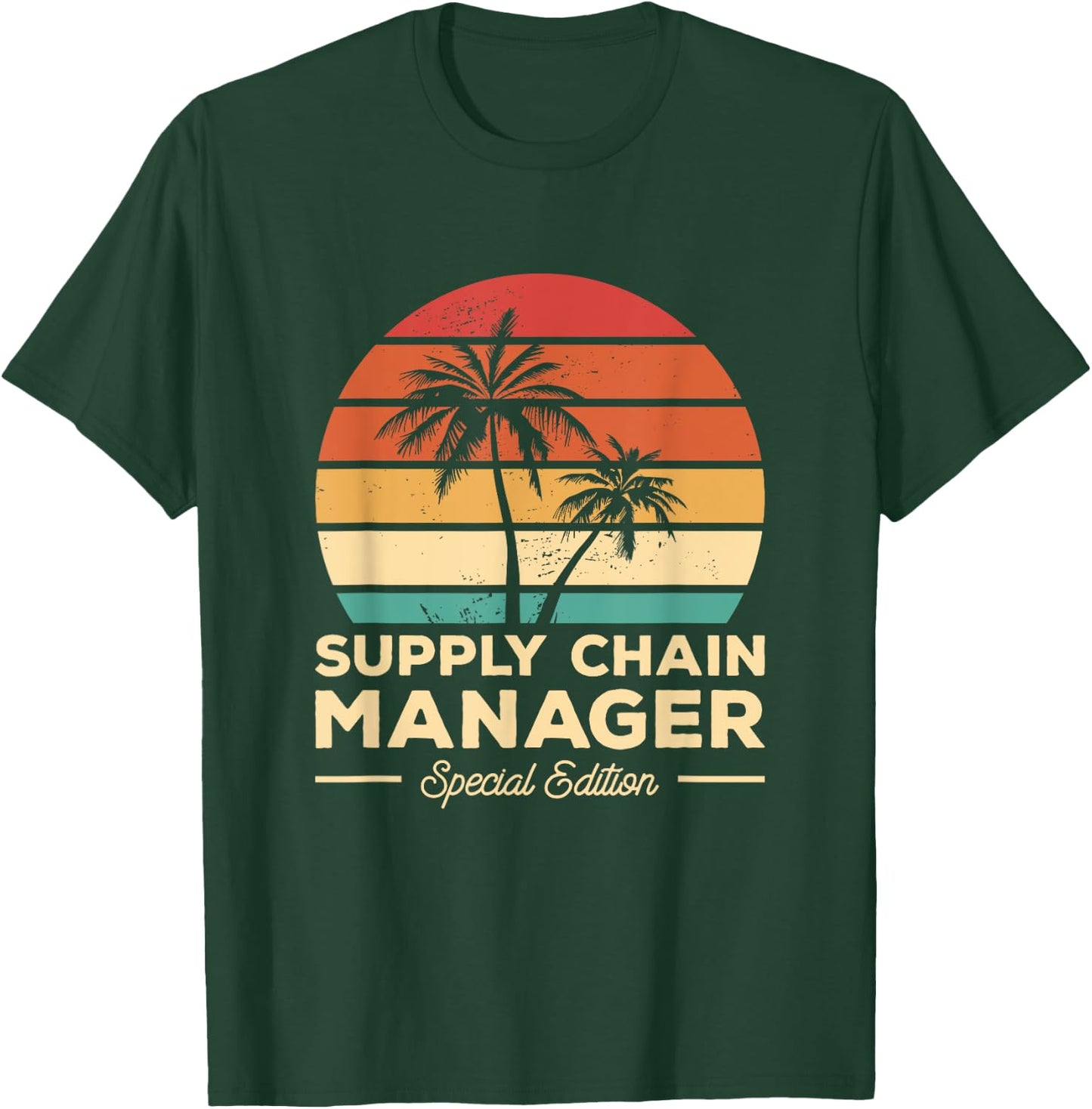 Vintage Supply Chain Manager Special Edition T-Shirt - T-Shirt | Forest