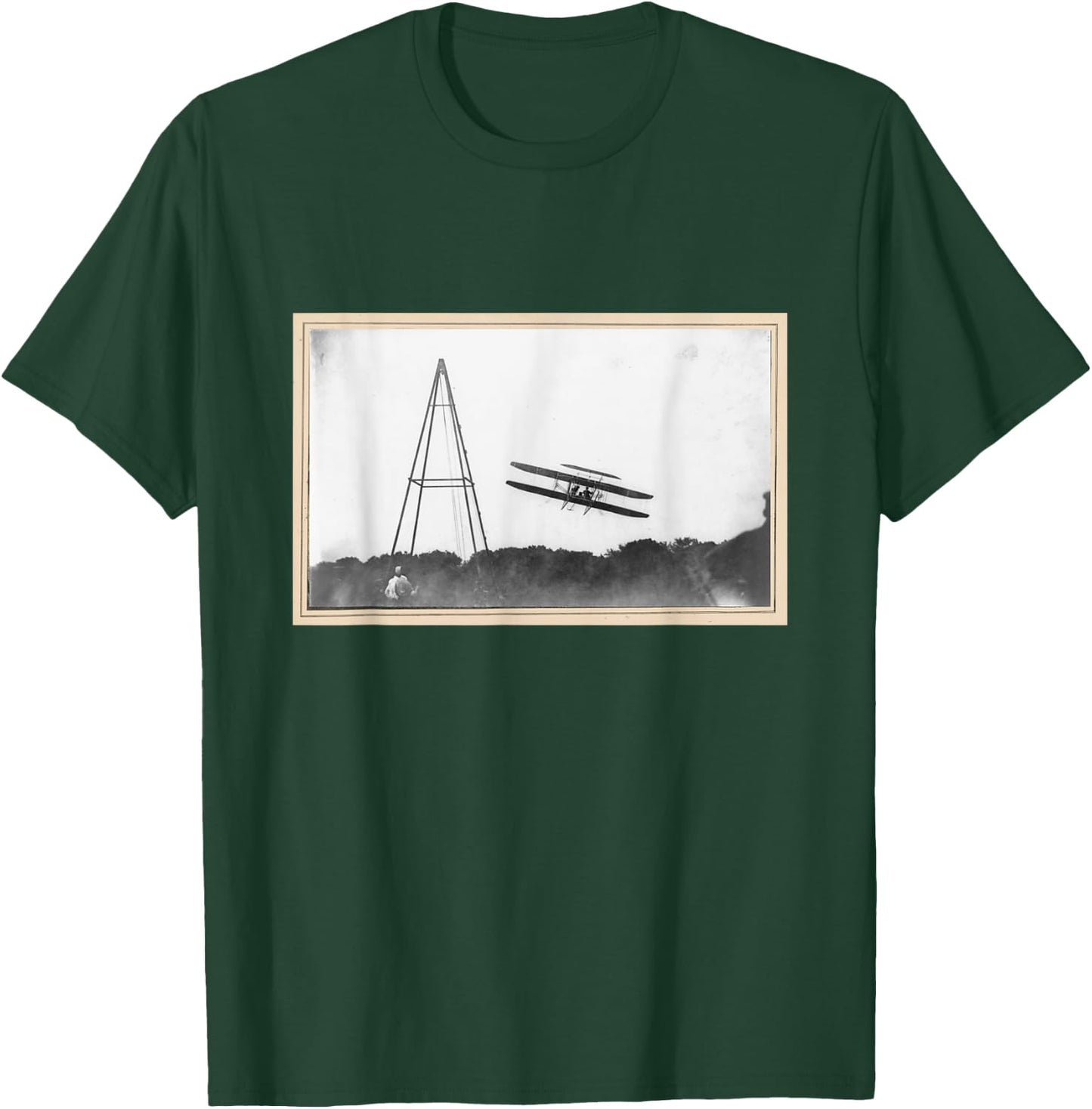 Orville Wright Flying T Shirt T-Shirt - T-Shirt | Forest