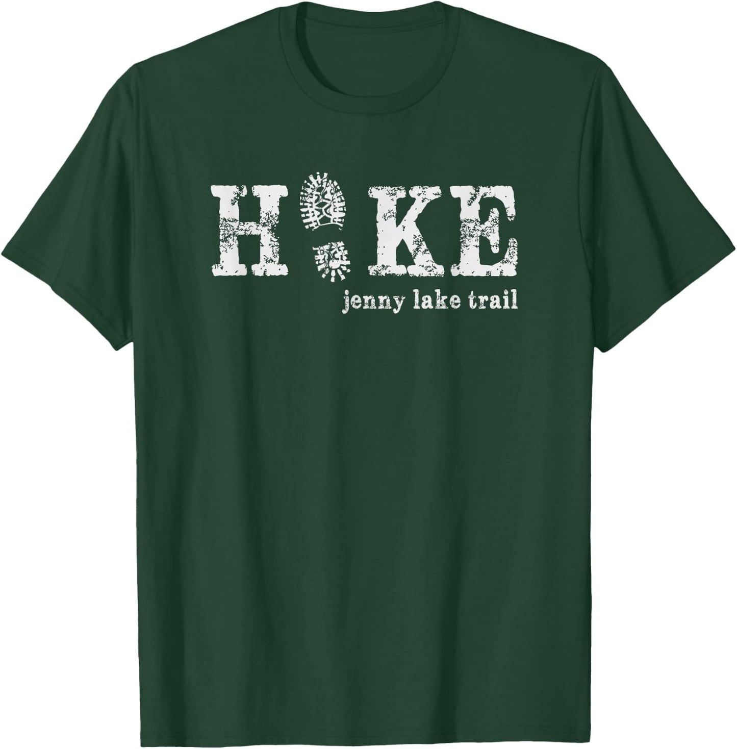 Hike the Jenny Lake Trail Grand Teton National Park T-Shirt - T-Shirt | Forest