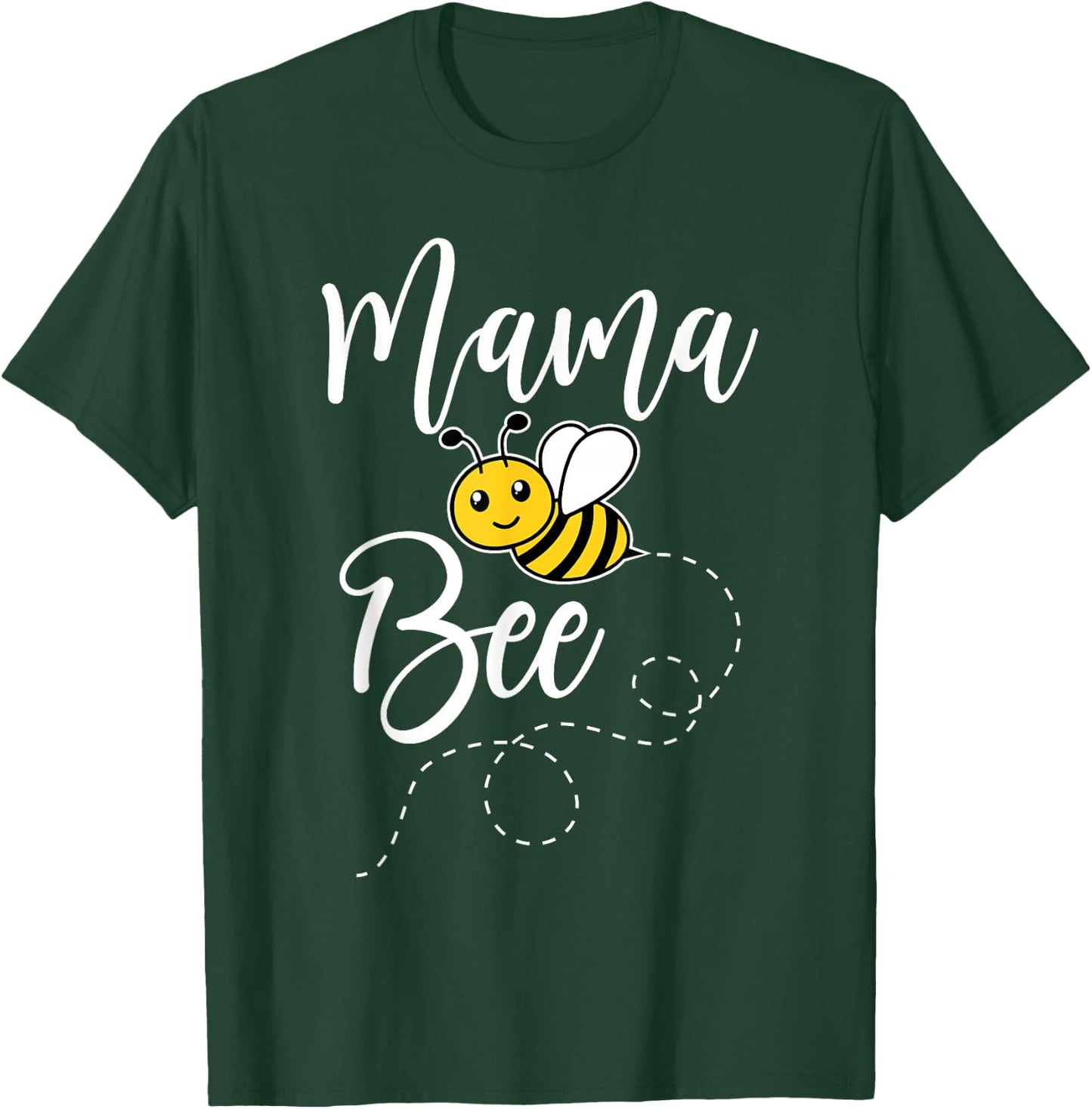 Mama of The Bee Day Girl Hive Family Matching Birthday Sweet T-Shirt - T-Shirt | Forest