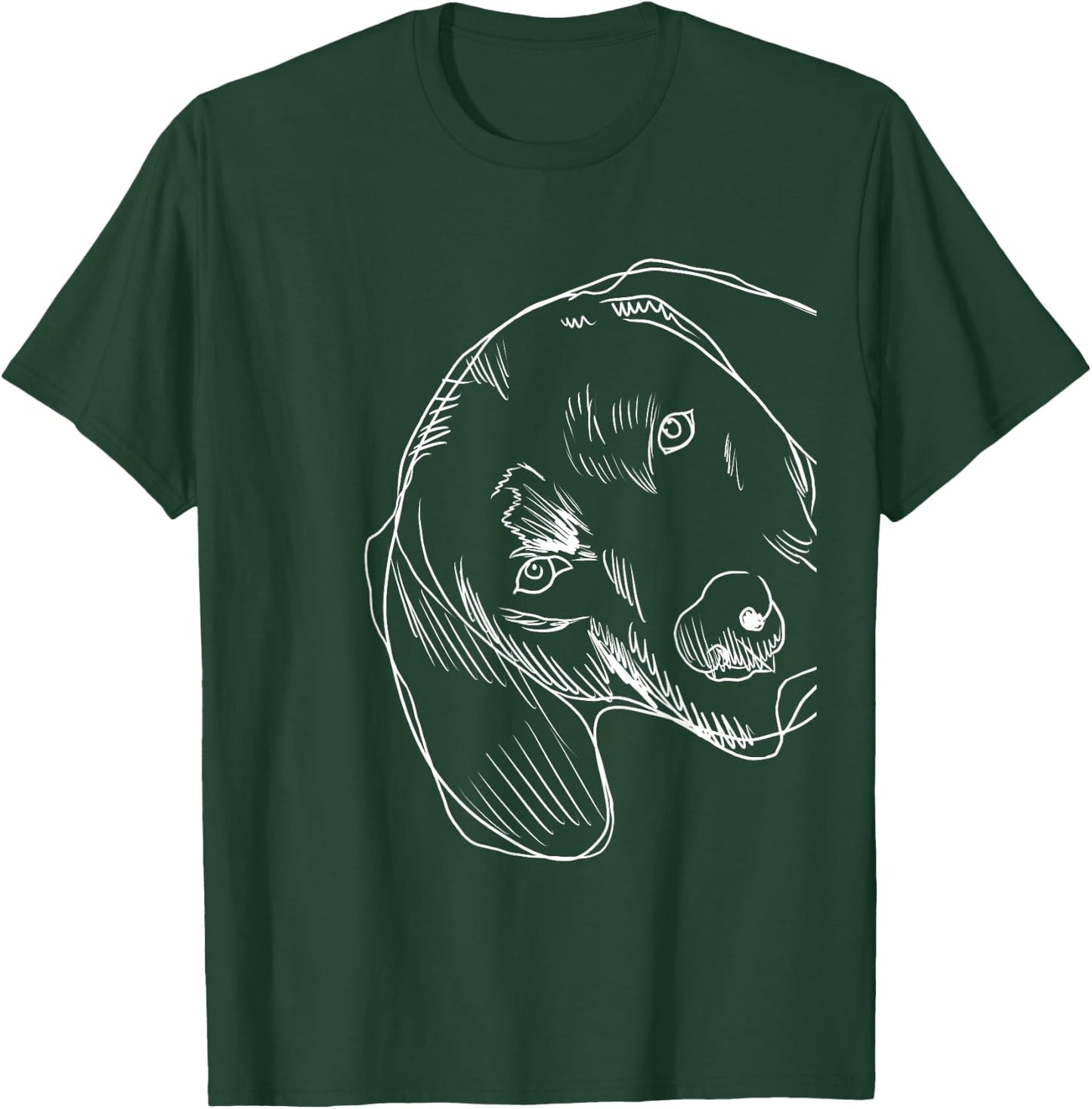 Funny Dog Plott Hound T-Shirt - T-Shirt | Forest