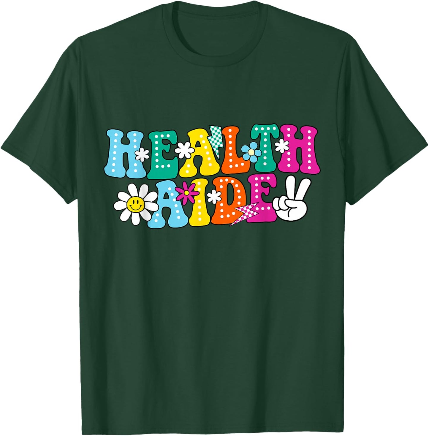 Health Aide Squad Admin Squad Back to School T-Shirt - T-Shirt | Forest