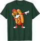 Dabbing Hotdog Fast Food Snack Lover Foodie Funny Hotdog T-Shirt - T-Shirt | Forest