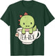 Tea-Rex Süßer T-Rex Dinosaurier-Liebhaber Kawaii Lustiger Dino Pun T-Shirt - T-Shirt | Forest