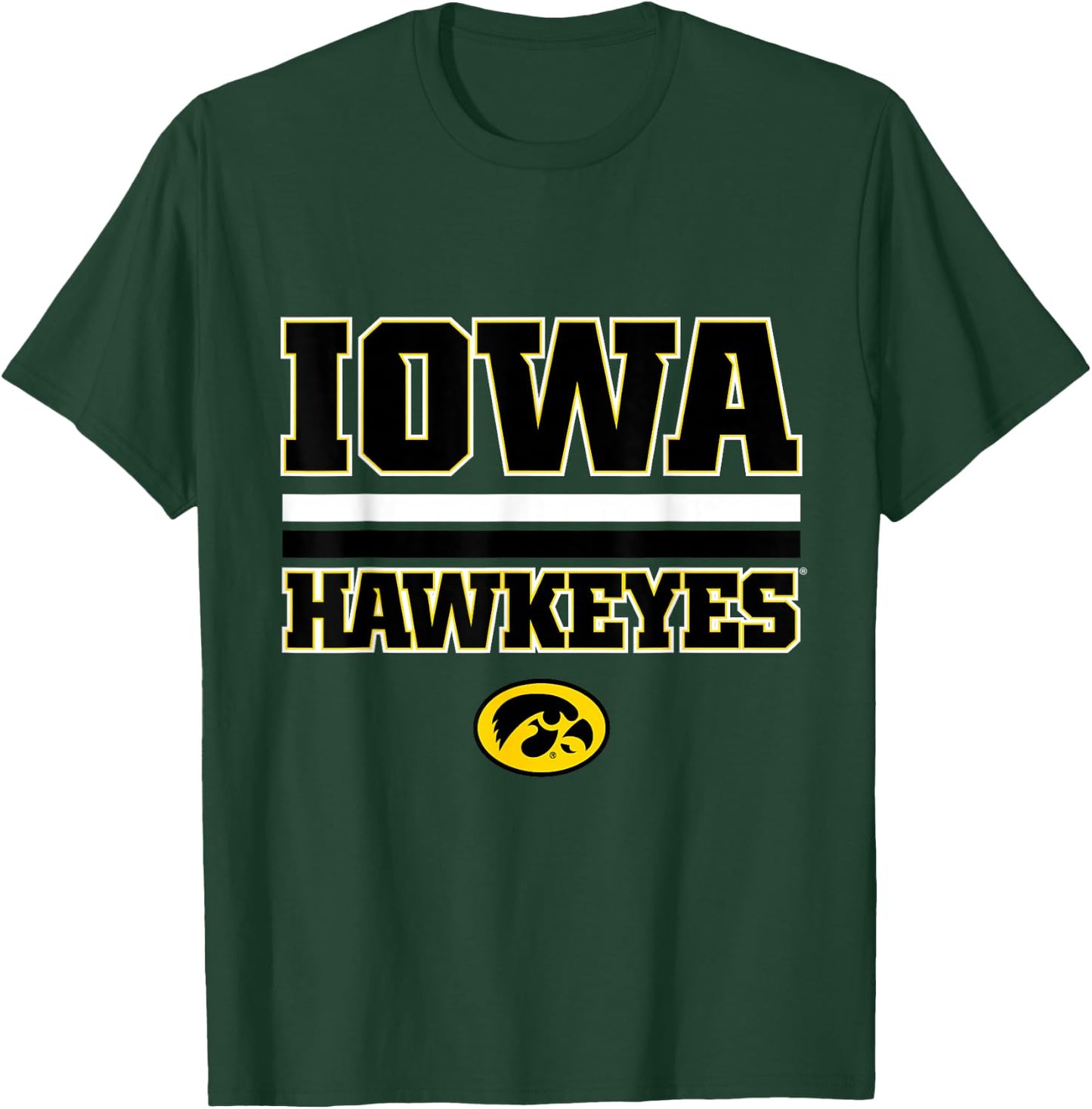 Iowa Hawkeyes |NCAA Official University Merch | VNPIOW301 T-Shirt - T-Shirt | Forest