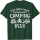 You Know What Rhymes With Camping Funny Camper Dad Men Women T-Shirt - T-Shirt | Forest