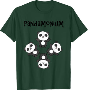 Funny Panda Bear Cartoon Smile Tea Tank T-Shirt - T-Shirt | Forest