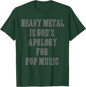 Heavy Metal Head Funny Skirt Metal Fan Festival Gift T-Shirt - T-Shirt | Forest