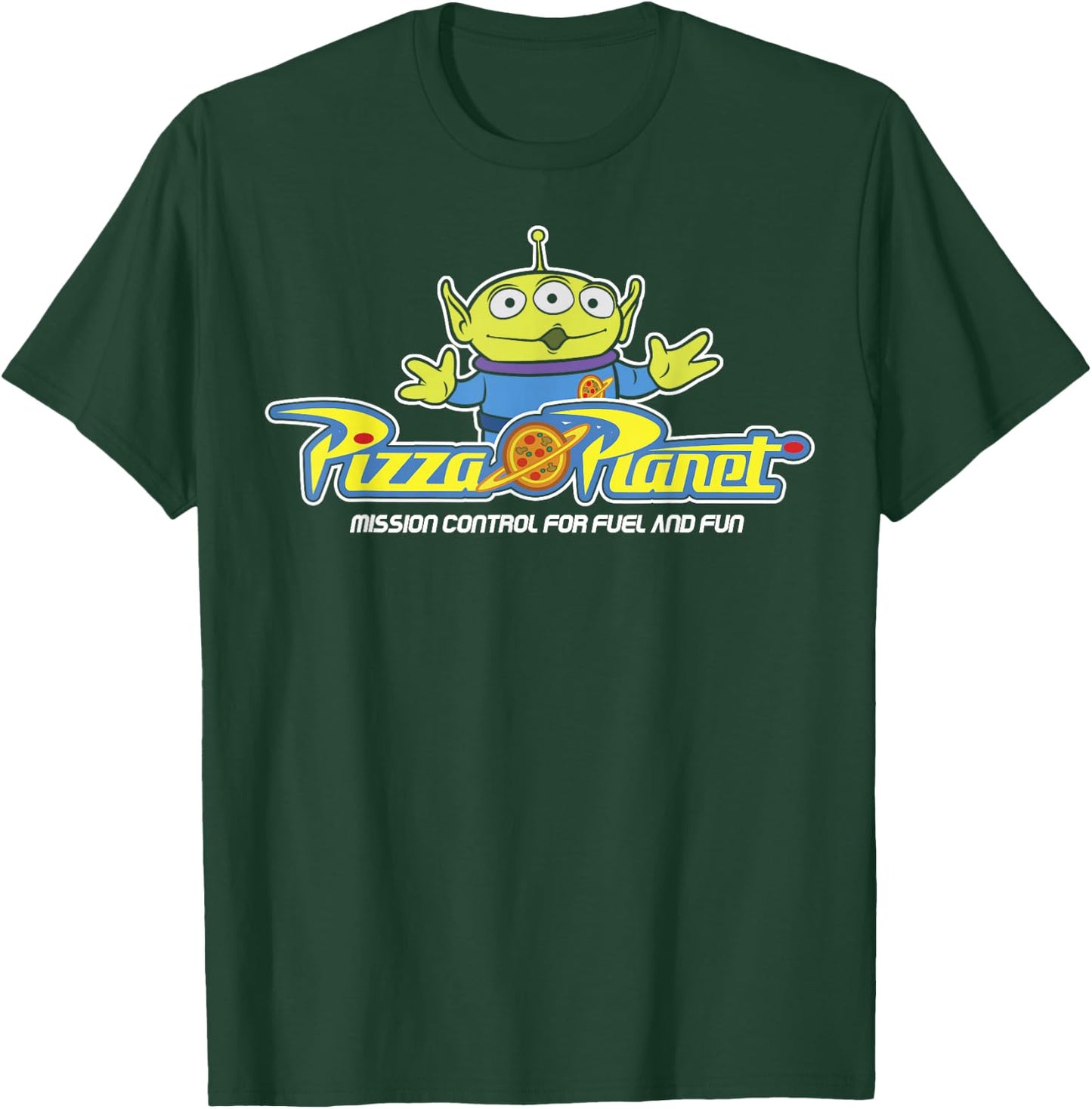 Disney Pixar Toy Story Alien Pizza Planet Classic T-Shirt - T-Shirt | Forest