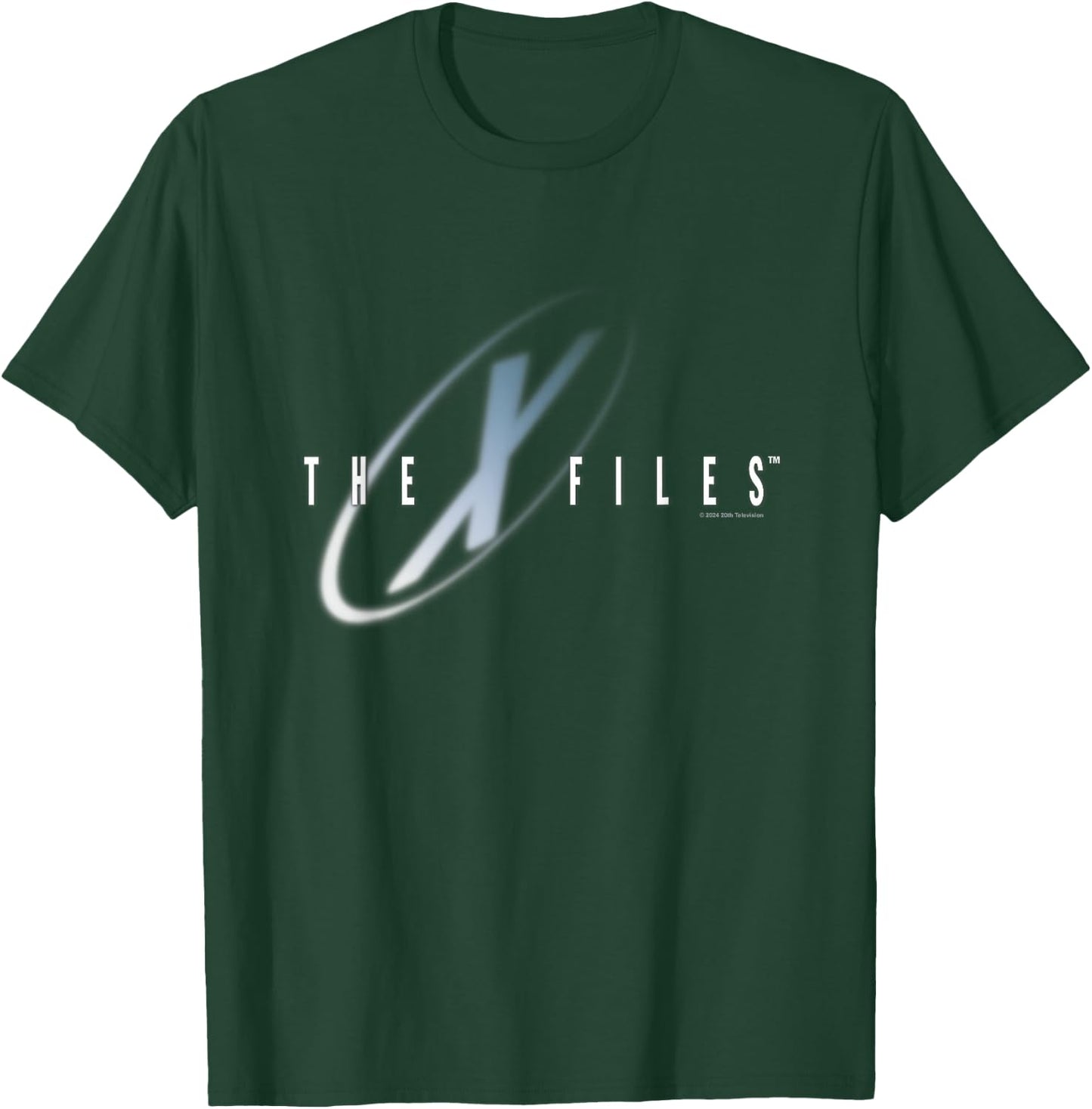 X-Files Iconic Big Chest Text Logo T-Shirt - T-Shirt | Forest