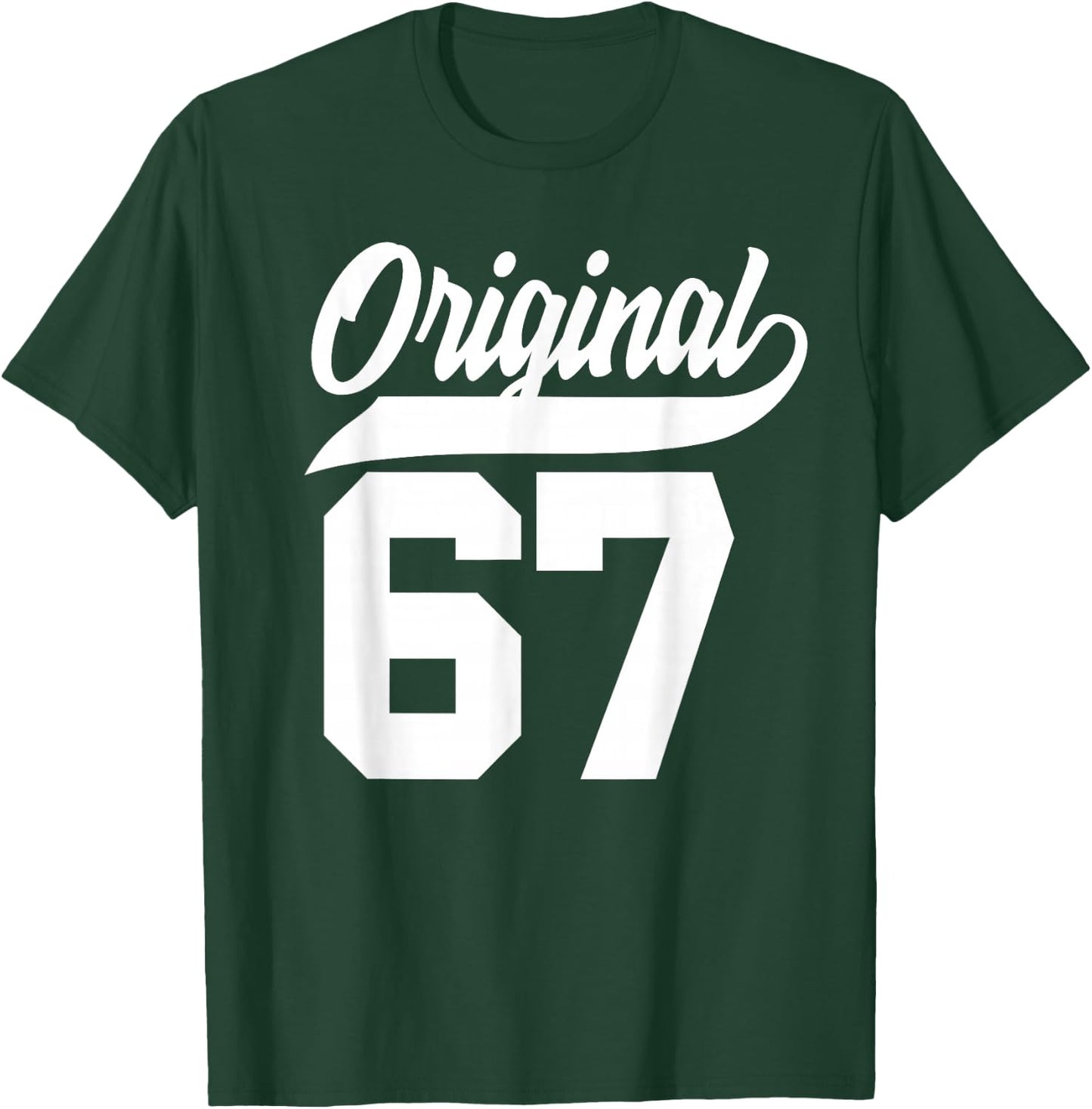 58th Birthday Gift Man Woman Original Vintage 1967 T-Shirt - T-Shirt | Forest