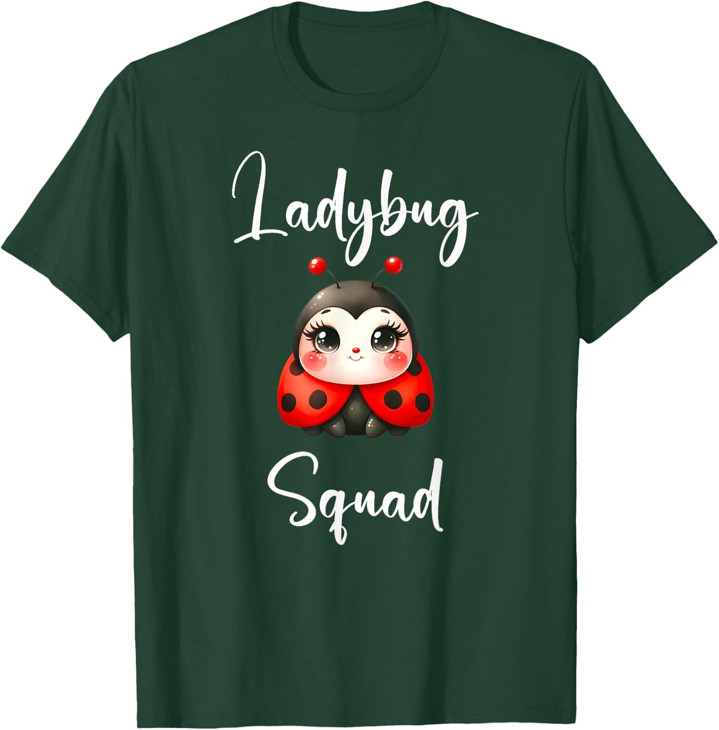Ladybug Squad Shirt Humor Ladybug Lover I Love Ladybugs T-Shirt - T-Shirt | Forest