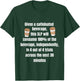 Given A Caffeinated Beverage Speech Therapist SLP Coffee IEP T-Shirt - T-Shirt | Forest