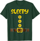 Dwarf Easy Halloween Dwarf Costume Color Matching T-Shirt - T-Shirt | Forest
