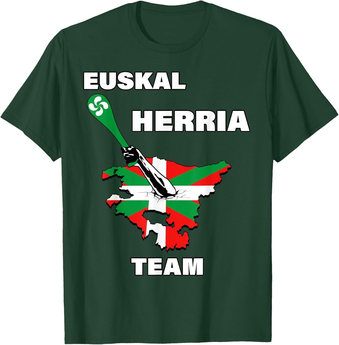 Euskal Herria Team Sport Basque Country Men's Women's T-Shirt - T-Shirt | Forest