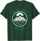 Bear Lake Utah Mountain Skiing Hiking Fishing Boating T-Shirt - T-Shirt | Forest