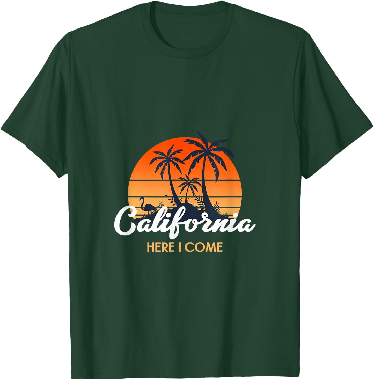 California - Here I come T-Shirt - T-Shirt | Forest