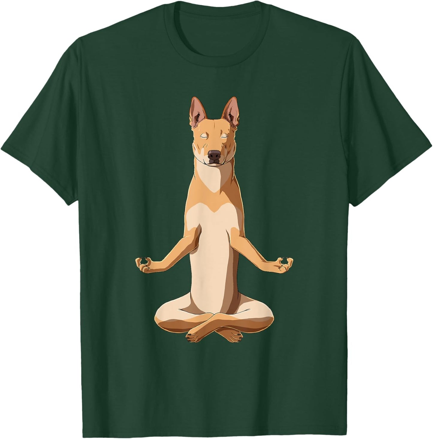 Funny Yoga Carolina Dog Women Kids T-Shirt - T-Shirt | Forest
